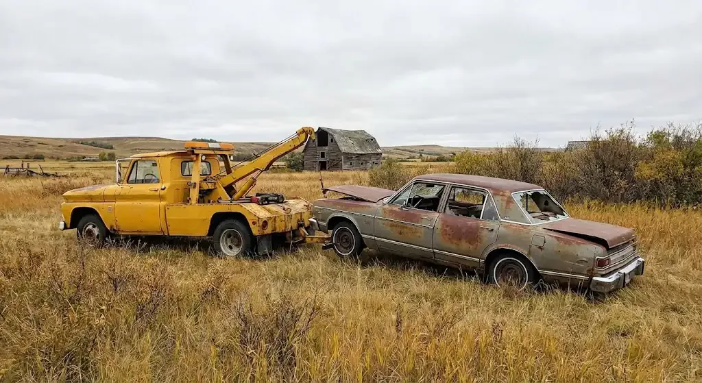 Oshawa free scrap car pickup service