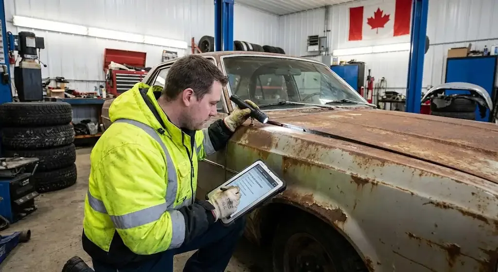 Oshawa junk vehicle removal and transport